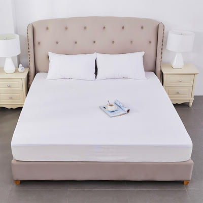Cotton Mattress Cover&topper Waterproof Hypoallergenic Anti-Bacteria Breathable Bed Bug Proof Flannel Protector -Vinyl Free
