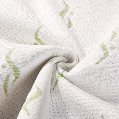 Bamboo fiber jacquard fabric laminated  washable waterproof TPU for mattresses fabric